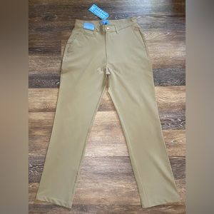 NWT PENNINGTON & BAILES MENS PANTS SIZE 30 IN KHAKI